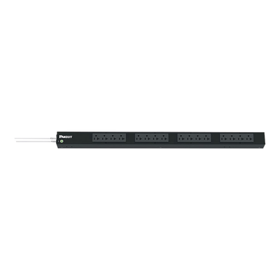 PDU Básico para Rack / 16 Contactos NEMA 5-20R / 20 A / 120 Vca / Montaje Vertical 0U / Cable 3 m (9.8 ft)