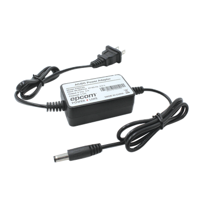 Fuente de poder regulada / 5 Vcc @ 2A / Entrada 100-240 Vca / UL CE CUL GS / 66.2 x 39 x 23.4 mm