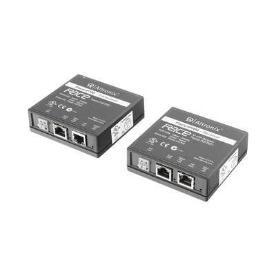 Kit Extensor IP y PoE / UTP CAT5E / 500 m (1640 ft) / 100 Mbps Full Duplex / IEEE 802.3at
