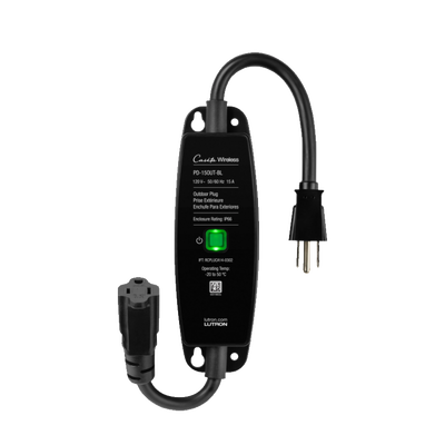 Plug Inteligente para Exterior / IP66 / 15A 120V / Control por Voz / Geofencing / Caseta Wireless
