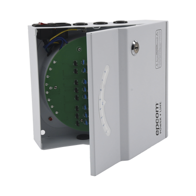 Fuente de Alimentación Profesional / 24 Vca / 8 A / 8 Canales / Protección 5 kA / Entrada 110 Vca