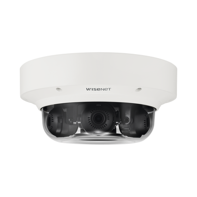 Cámara IP Multisensor / 6 Megapixel / 3 Sensores 2MP / WDR 120 dB / Lentes Motorizados 3-6 mm / IP66 / IK10 / NEMA 4X