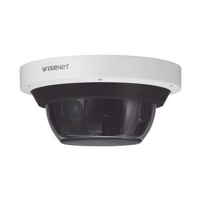 Cámara IP Multisensor / 8MP 4x2MP / WDR 120dB / Lente Motorizado 2.8-12mm / PoE+ / IP66 IK10 / IR 30m