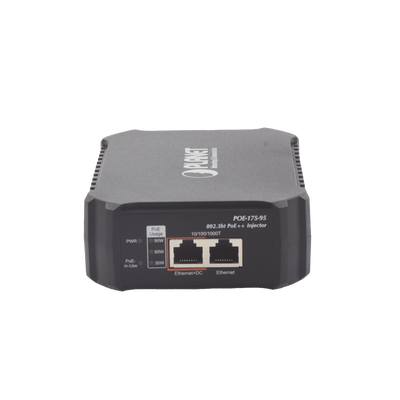 Inyector PoE / 802.3bt 95W / Gigabit / Fuente interna / Alcance 100m (328 pies)