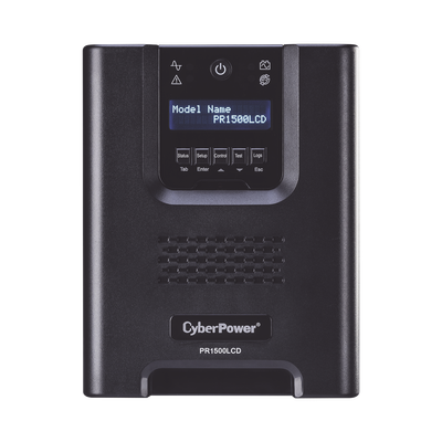 UPS Línea Interactiva / 1500 VA / 1500 W / Factor de Potencia 1.0 / Onda Senoidal Pura / 8 Tomas NEMA 5-15R / 15.1 min Respaldo / Mini Torre