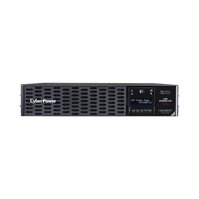 UPS de Rack 2U / 1500 VA / 1500 W / Línea Interactiva / Onda Senoidal Pura / Factor de Potencia 1 / 8 Tomas NEMA 5-15R / AVR 120 Vca