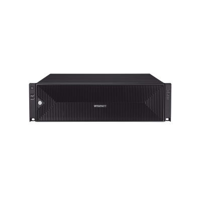 NVR de 64 canales / 32 MP / H.265 & Wisestream / 400 Mbps throughput / 3 puertos de red / RAID 5-6 / 16 bahías HDD