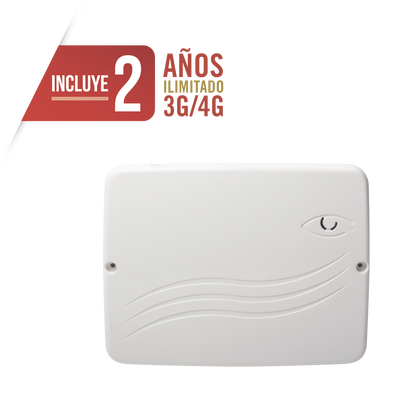 Panel de Alarma Cloud Híbrido / 8 Zonas Cableadas / 32 Zonas Inalámbricas / 4G LTE Integrado / Sirena 100 dB / Certificación UL