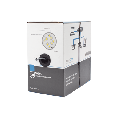 Cable UTP / Cat5e / 24 AWG / 305 m (1000 ft) / 100% Cobre / UL / Interior