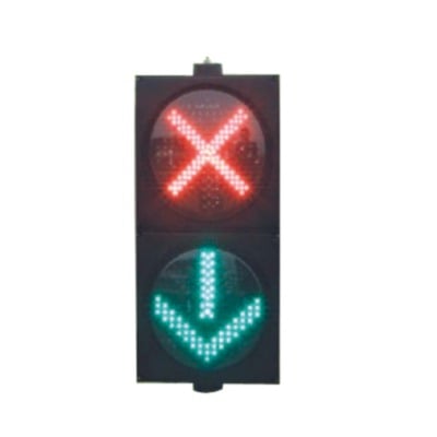 Semáforo LED Doble / Alto y Siga / 81 LEDs de Alta Potencia / 6 W / 110 VCA / -40°C a +80°C / IP Sellado
