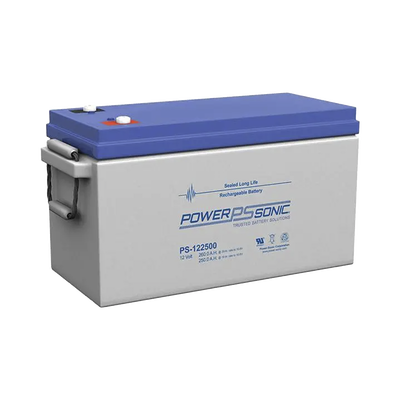 Batería 12V, 260AH, Para Respaldo, Tecnologías AGM/VRLA, 5 Años Vida Útil, Terminales M8, Listada UL