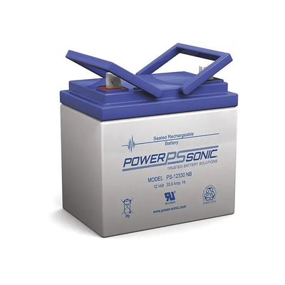 Batería 12V, 33AH, Para Respaldo, Tecnologías AGM/VRLA, 5 Años Vida Útil, Terminales NB3, Reconocida UL