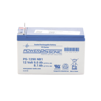 Batería 12V, 9AH, Para Respaldo, Tecnologías AGM/VRLA, 5 Años Vida Útil, Terminales NB1, Reconocida UL