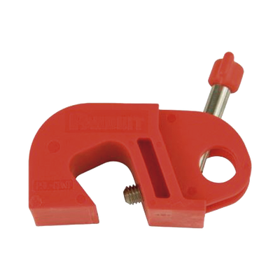 BLOQUEO D/INTERRUPTOR TERMOMAGNETICO TIPO ENCHUFABLE S/HERRAMIENTA ROJO