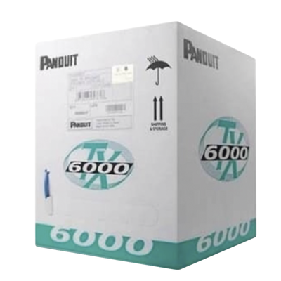 Cable UTP / Cat 6 Mejorado / 23 AWG / 305 m (1000 ft) / 4 Pares / PVC CM / Reelex