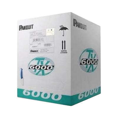Cable UTP / Categoría 6A / 305 m (1000 ft) / 23 AWG / Cobre Sólido / CMR Riser / 4 Pares / Reelex