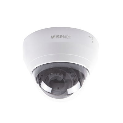 Cámara IP Domo Interior / 2 Megapixel / Lente Varifocal 3.2-10 mm / IR 20 m (65.6 ft) / WDR 120 dB / H.265 & WiseStream
