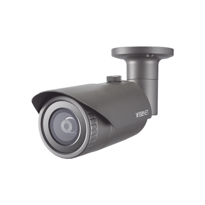 Cámara IP Bala Antivandálica / 2 MP / Lente 4 mm / IR 25 m (82 pies) / WDR 120 dB / IP66 IK10 / H.265 & WiseStream