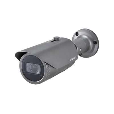Cámara IP Bala Antivandálica / 2 Megapixel / Lente Varifocal 3.2 - 10 mm / IR 30 m (98.4 ft) / WDR 120 dB / IP66 / H.265 & WiseStream