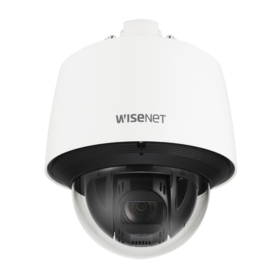 Cámara Domo IP PTZ / 2 Megapixel / Zoom Óptico 25X / H.265+ & WiseStream II / WDR 120 dB / Exterior IP66 / Antivandálico IK10