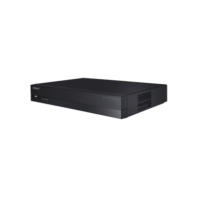 NVR / 8MP / 4 Canales PoE / H.265 / Wisenet P2P / 1 Bahía HDD / 40Mbps