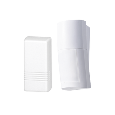 Detector de Movimiento PIR / 120° / 12 m (39.4 ft) / Exterior / Montaje Ajustable 0.8 a 2.7 m (2.6 a 8.9 ft) / Inalámbrico con Transmisor Integrado
