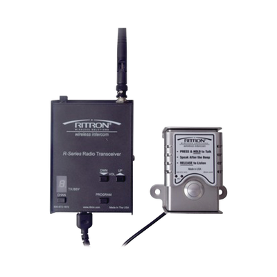 Intercomunicador Inalámbrico UHF / Alcance 2 km (1.2 mi) / 2 Watts / 10 Canales / Espaciado 12.5 kHz / Bocina 1000 mW