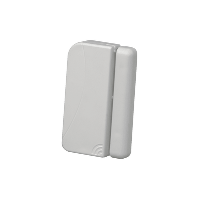 Sensor de Puerta/Ventana / Perfil Ultra Compacto 4.6 x 2.0 x 1.0 cm / Frecuencia 433.92 MHz / Contacto Externo / Detección de Manipulación / Rango 0°C a 49°C