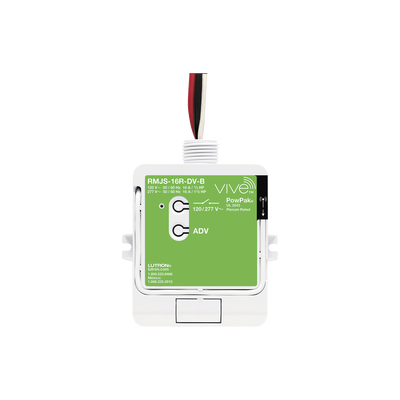 Módulo de Relé para Iluminación / 16A / 4432W / 120-277V / Contacto Seco HVAC / RF 30ft