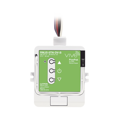 Módulo Atenuador Inalámbrico / Control RF ClearConnect / 8A Iluminación / Salida 0-10V 60 mA / Alcance 9.1 m (30 ft) / Montaje en Caja de Conexiones