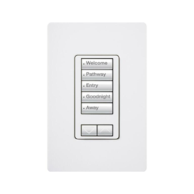 Teclado Inalámbrico / 5 Botones / 2 Botones Subir/Bajar / Retroiluminado / RF Clear Connect / Integración Automatización