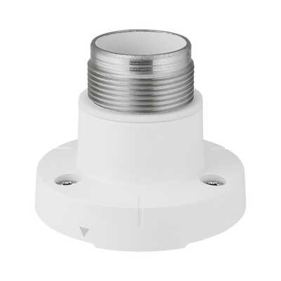 Adaptador para Cámara PTZ / Montaje Pared-Techo-Parapeto / Aluminio / NPT 1.5' / Ø3.76x3.03'