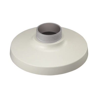 Adaptador de Montaje tipo Plato / Aluminio / Ø154.8 mm (Ø6.09') x 47 mm (1.85') / 200 g (0.44 lb) / Blanco / Compatible con Domos Fisheye 5MP