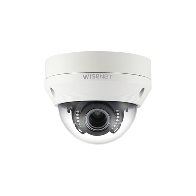 Cámara Domo Híbrida AHD/CVBS / 2 Megapixel / Lente Varifocal 3.2 a 10 mm / IR 30 m (98.4 ft) / IK10 / IP66 / -30 a 55°C