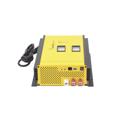 Cargador de Baterías de Plomo Ácido / 12 V / 50 A / Bancos 450 a 550 Ah / Fuente de Poder y Respaldo / 4.1 kg