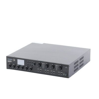 Amplificador Mezclador Matricial / 4 Zonas / 240 W por Canal / 6 Entradas / Bluetooth y USB / Grabación MP3
