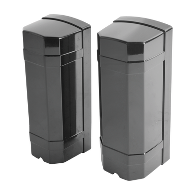 Detector Perimetral de Doble Rayo Infrarrojo / Alcance 60 m (196.9 ft) Exterior / 180 m (590.6 ft) Interior / IP65 / 4 Frecuencias Ajustables / Tiempo de Respuesta 12-250 ms