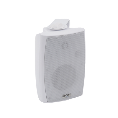 Altavoz de Pared / 2 Vías / 70V/100V / 8 Ohms / 2.5W - 20W / Woofer 4 in + Tweeter 1.5 in / IP Resistente a Humedad