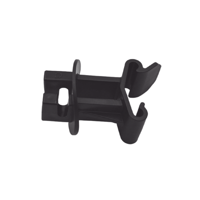 Aislador para Cerca Electrificada / Poste Tipo T / 50 mm de Altura / Apertura 1" / Protección UV e Intemperismo / Resinas Vírgenes
