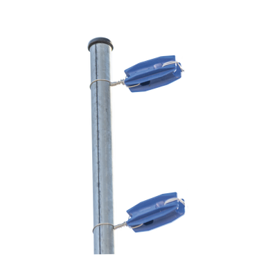 Aislador de Esquina para Cerco Eléctrico / 18 kV / Resistencia 10.2 kg / Anti UV / 66 mm x 31.6 mm