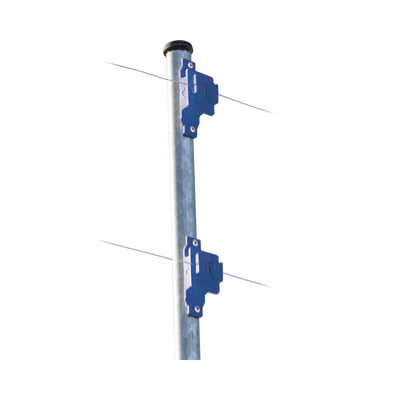 Aislador de Paso para Cerco Eléctrico / Aislamiento 18 kV / Resistencia Mecánica 10.2 kg / Protección UV / Polipropileno y Policarbonato