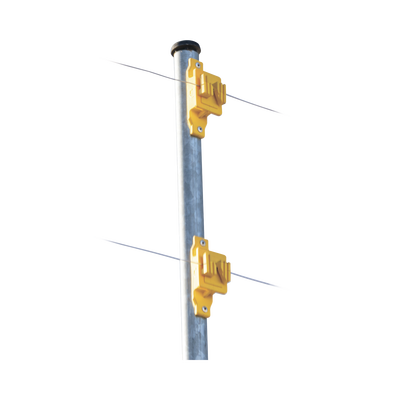 Aislador de Paso para Cerco Eléctrico / Aislamiento 18 kV / Resistencia Mecánica 10.2 kg / Protección UV / Polipropileno y Policarbonato