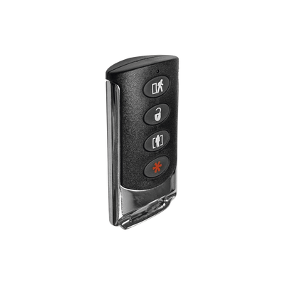 Llavero Remoto Inalámbrico / 4 Botones Programables / Uso Rudo / 345 MHz / Batería 5 Años / 50 g
