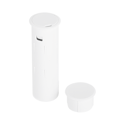Sensor Magnético Inalámbrico / Empotrable Invisible / Gap 2.54 cm (1 in) / Frecuencia 345 MHz / Batería 5 Años / Diámetro 1.9 cm (0.75 in)