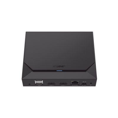 Decodificador de Video / 64 Canales / 8MP 4K / Dual HDMI / 150 Mbps / PoE / 0.46 x 0.10 x 0.38 pies
