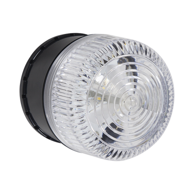 Microcontrolador de Alarma Audiovisual / IP66 / Policarbonato / -40°C a 60°C / 32 Tonos / 8 Patrones LED / Respaldo de Batería