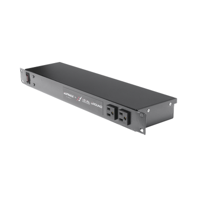 Supresor de Picos para Rack / 10 Contactos NEMA 5-15R / Protección Clase A 40 kA / Filtro EMI/RFI -70 dB / Montaje 19" 1U