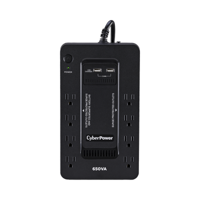UPS Standby / 650 VA / 390 W / 8 Tomas NEMA 5-15R / 3 Tomas ECO / Protección 526 J / LCD Multifunción