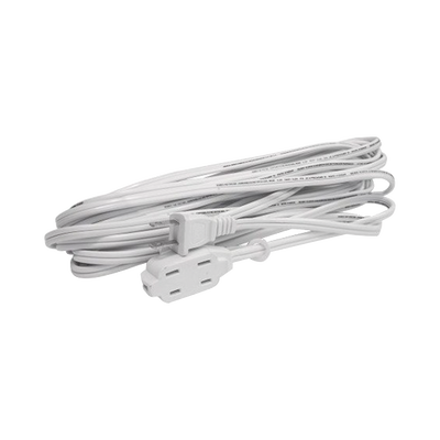 Extensión Eléctrica Doméstica de 4 metros / 127 V CA 8 A Máximo / Color Blanco.
