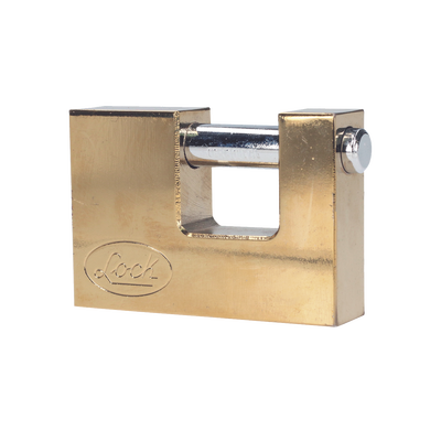 Candado de Acero para Cortina Metálica / Grillete Templado 13 mm / Cuerpo 20 mm / Nivel de Seguridad 6 / Llave Estándar 5 Pernos / Cavidad 35 mm